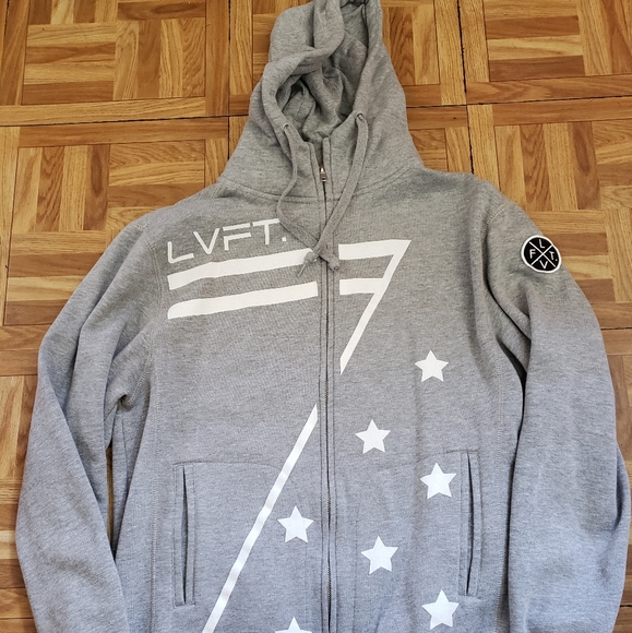 LVFT (Live Fit Apparel) Cadet Zip Up Jacket Medium - Picture 1 of 4